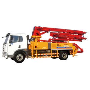 Concrete pump truck